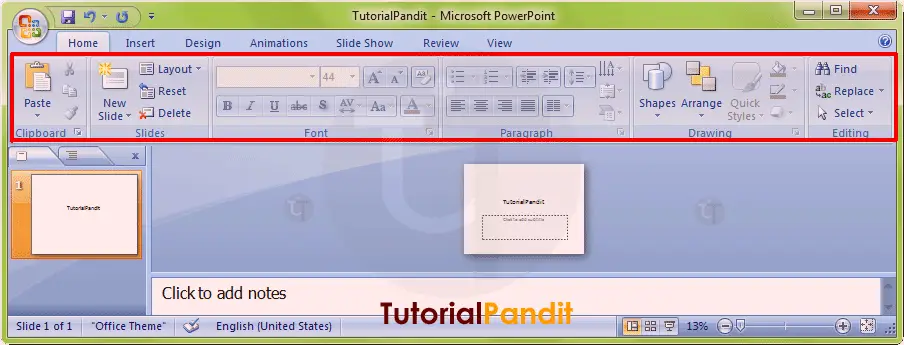 powerpoint-home-tab