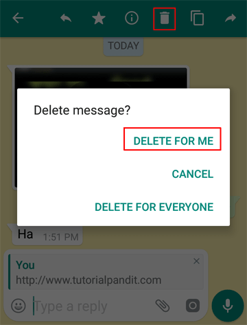 WhatsApp से भेजे गए (Sent Message) को Delete कैसे करें हिंदी में जानकारी