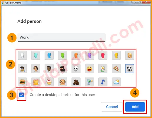 Add User Profile Details in Chrome Browser in Hindi