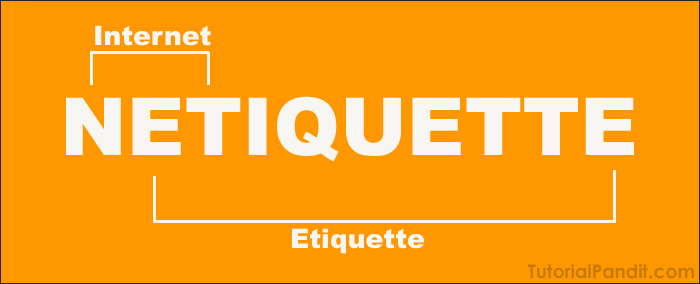 Internet Etiquettes Meaning in Hindi