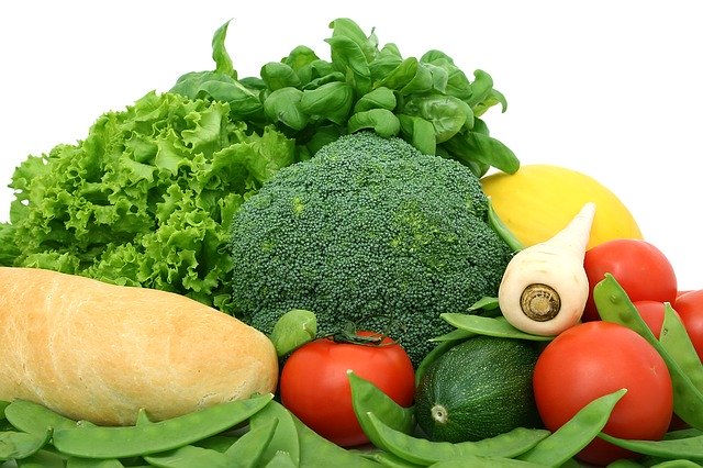 Green Vegetables and Fruits