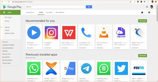 Google Play Store Apps