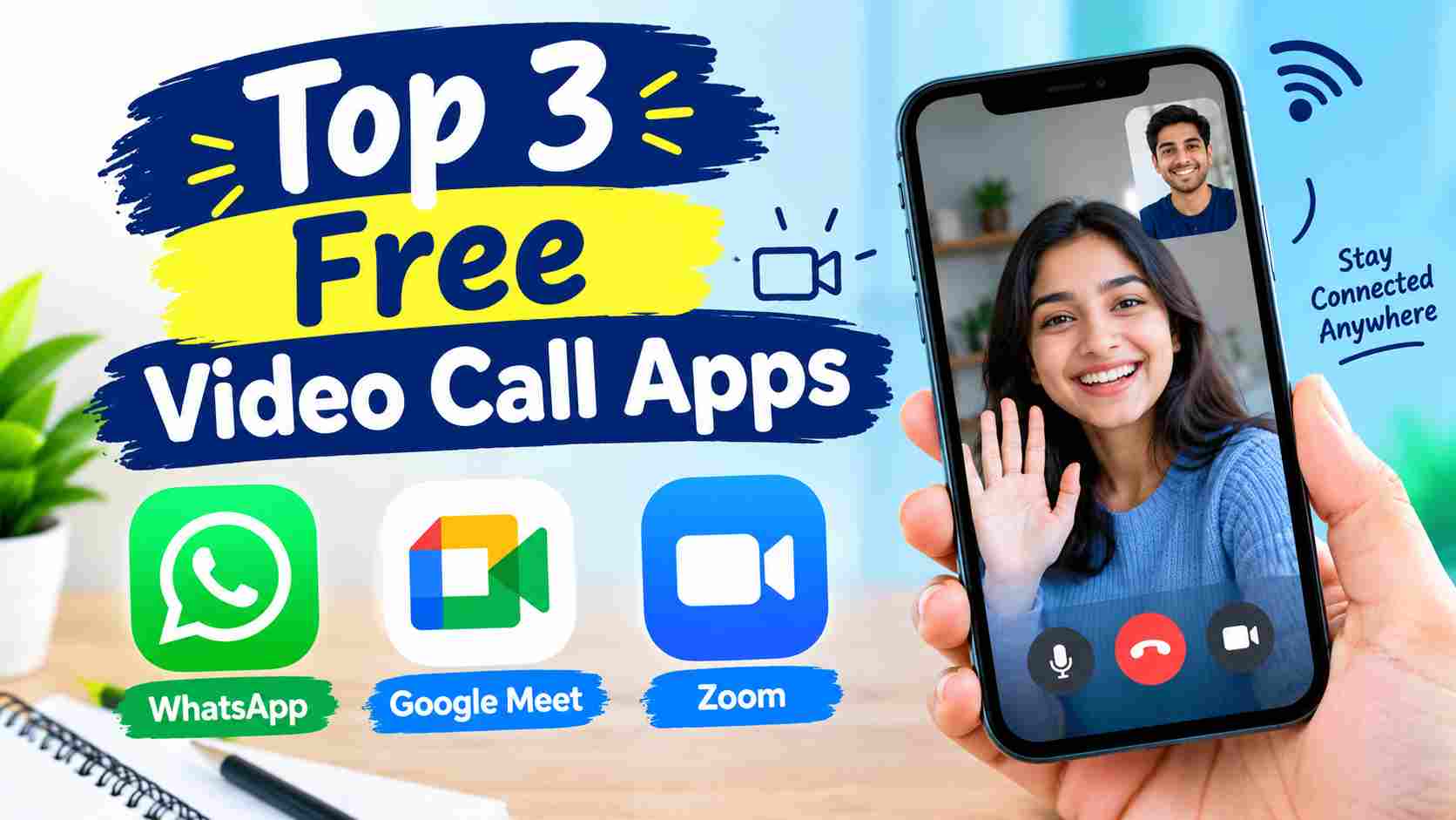 Top 3 Free Video Call Apps